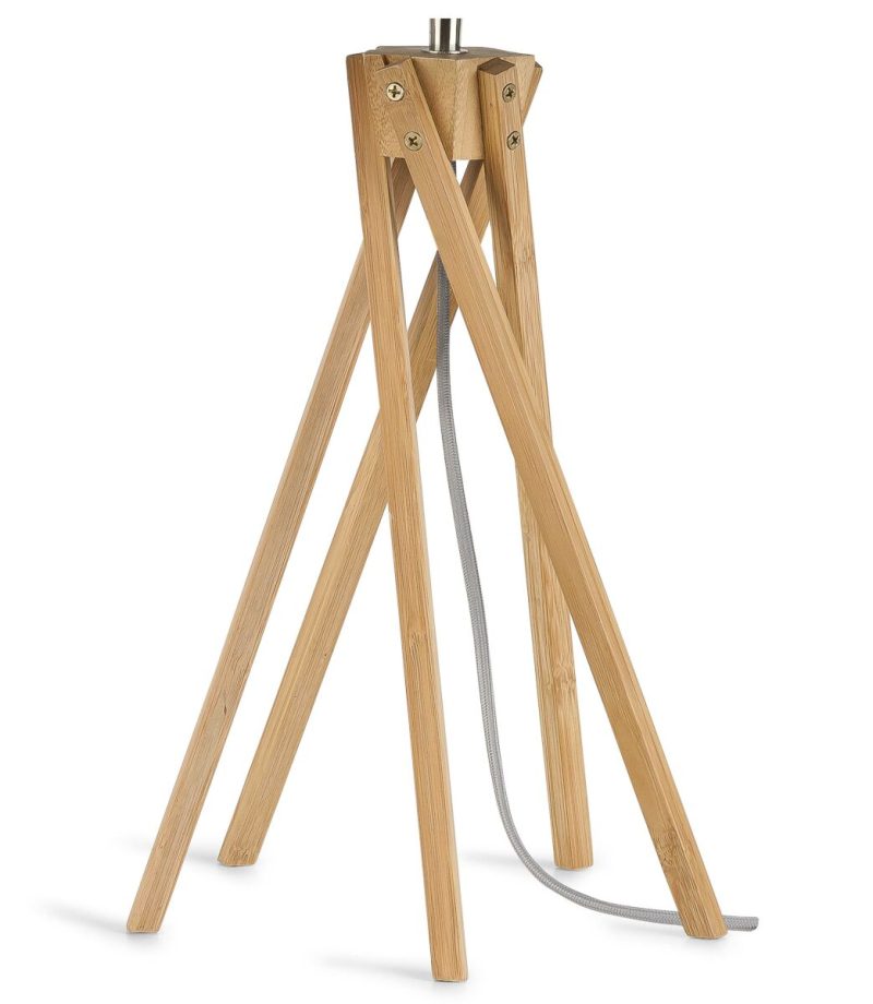 Bamboe naturel zwarte tafellamp bohemien GOOD&MOJO Java - Afbeelding 7