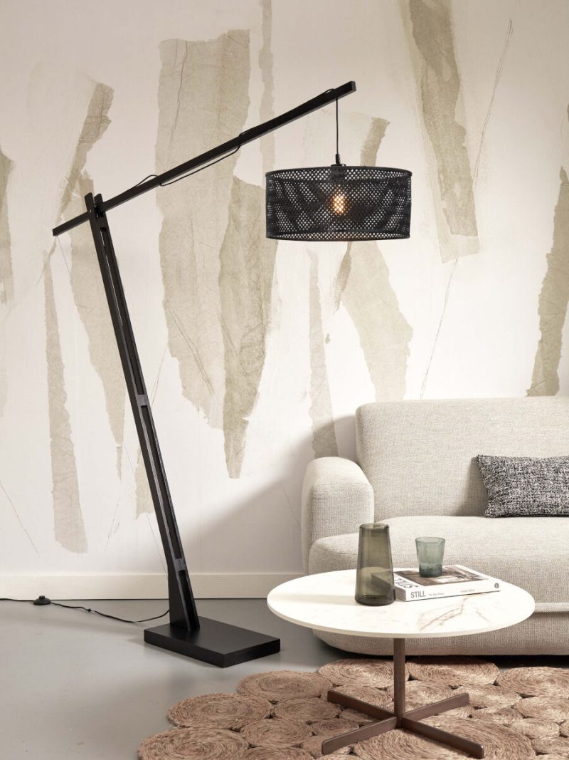 Bamboe vloerlamp zwart bohemian GOOD&MOJO Java - Afbeelding 5