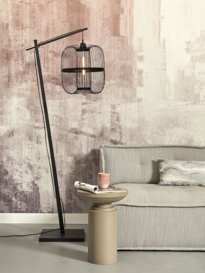 Bamboe vloerlamp zwart oosters GOOD&MOJO Hokkaido - Afbeelding 5