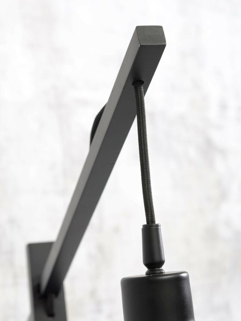 Bamboe vloerlamp zwart oosters GOOD&MOJO Hokkaido - Afbeelding 10