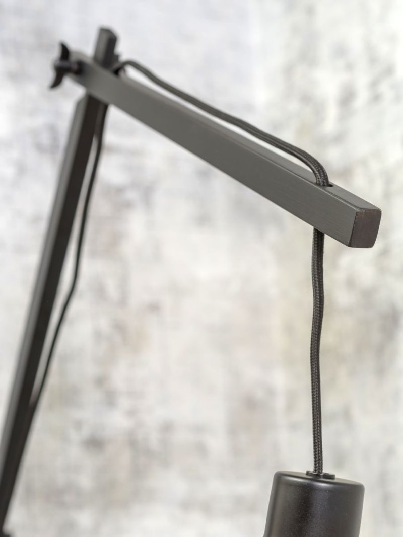 Bamboe wandlamp naturel zwart bohemien GOOD&MOJO Palawan - Afbeelding 7