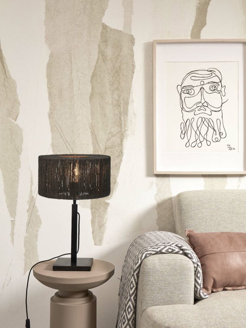 Bamboe zwart bohemian tafellamp GOOD&MOJO Iguazu - Afbeelding 5