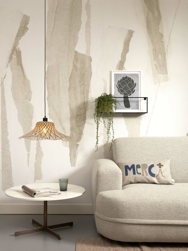 Bamboe zwart naturel bohemien hanglamp GOOD&MOJO Ibiza - Afbeelding 11
