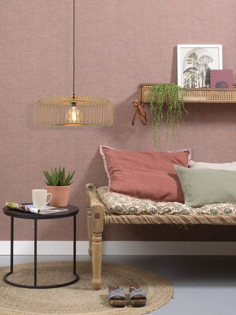 Bamboe zwarte-naturel bohemien hanglamp GOOD&MOJO Bromo - Afbeelding 11