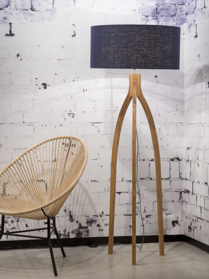 Blauwe vloerlamp kruk klein GOOD&MOJO Annapurna - Afbeelding 2