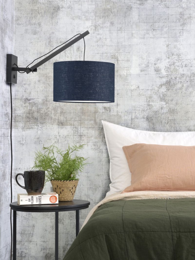 Blauwe wandlamp enkelgewricht GOOD&MOJO Andes - Afbeelding 2