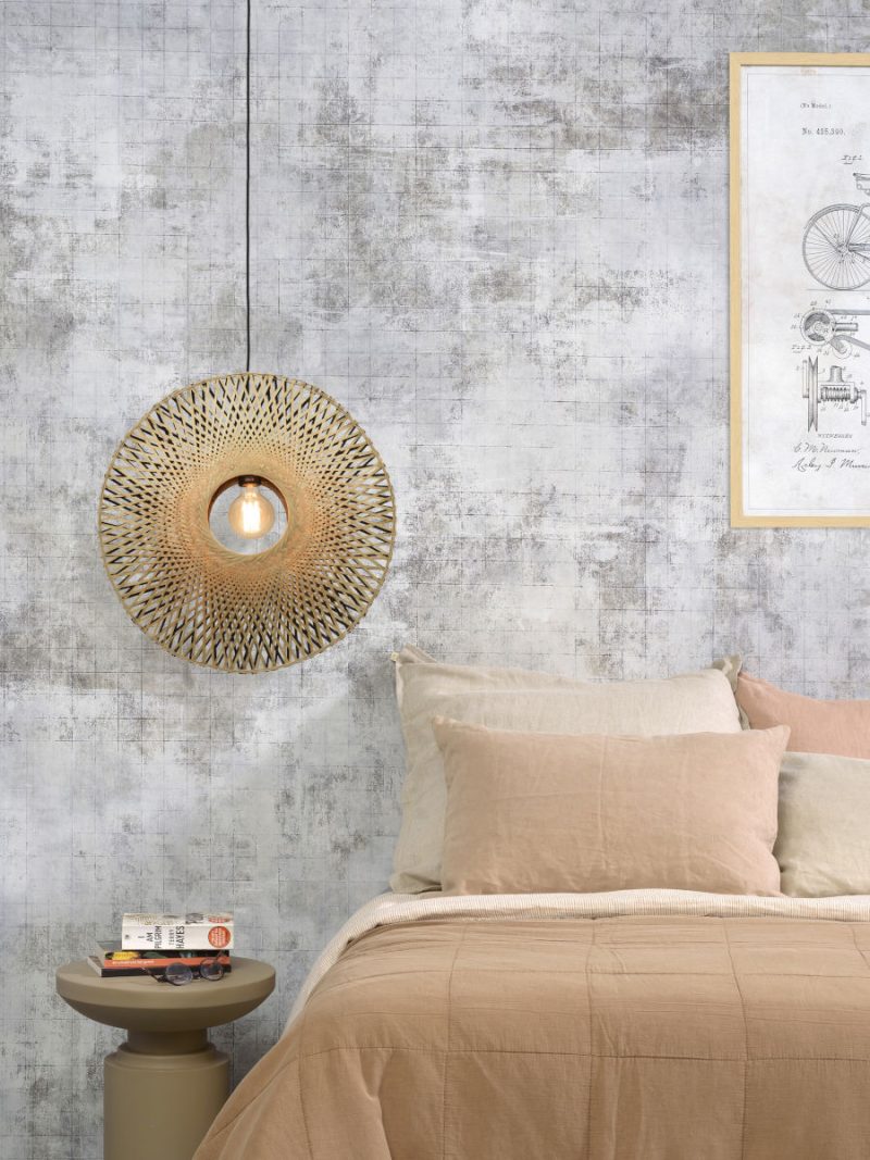 Boheemse naturel zwarte bamboe hanglamp GOOD&MOJO Kalimantan - Afbeelding 13