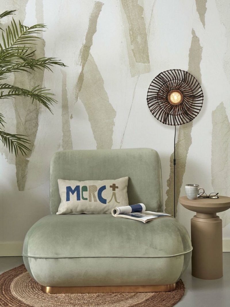 Boheemse wandlamp zwart rotan metaal GOOD&MOJO Zanzibar - Afbeelding 5
