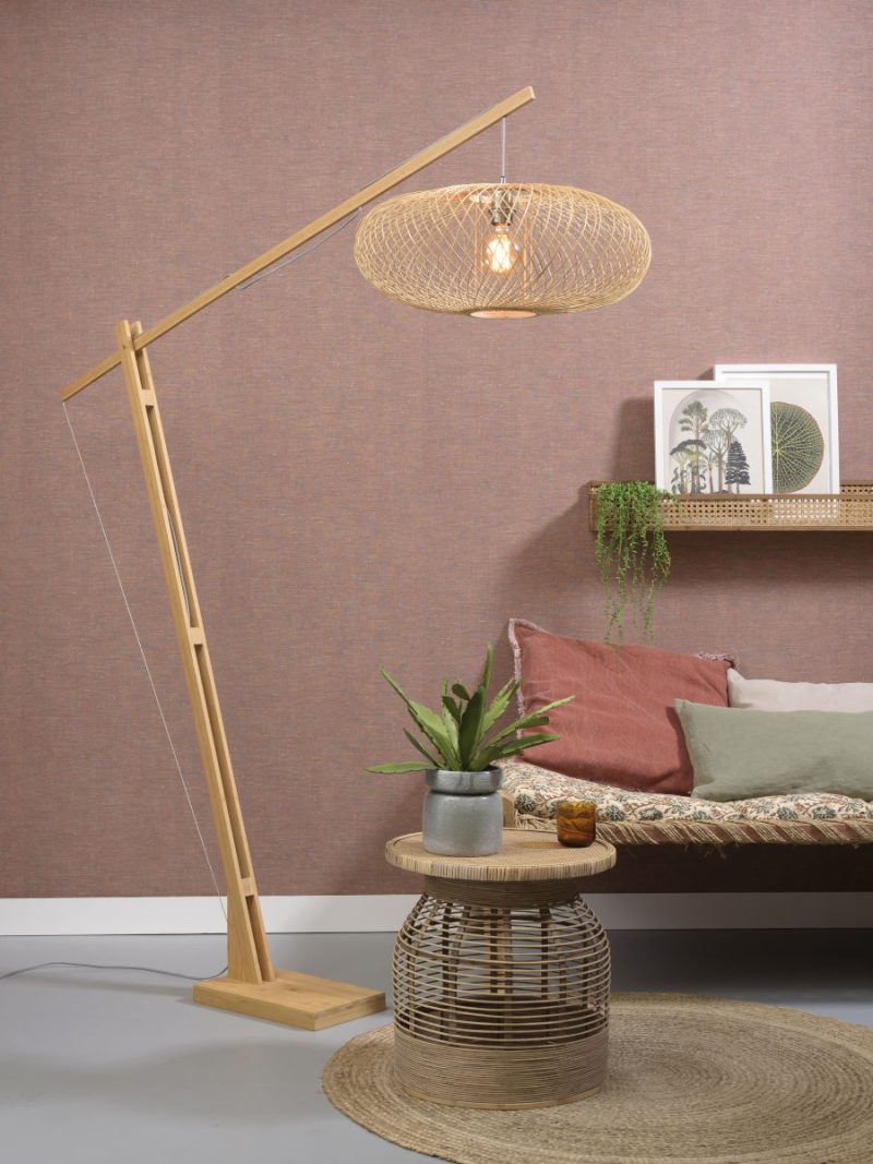 Bohemian bamboe naturel vloerlamp GOOD&MOJO Cango - Afbeelding 2