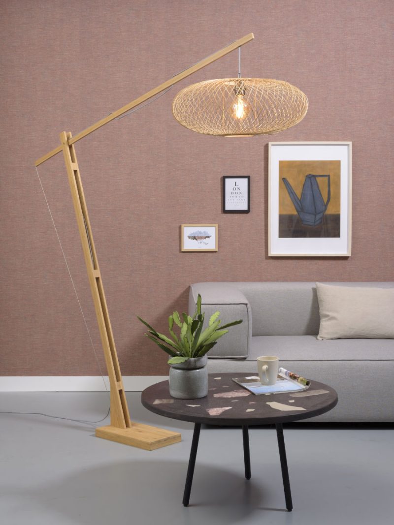 Bohemian bamboe naturel vloerlamp GOOD&MOJO Cango - Afbeelding 4