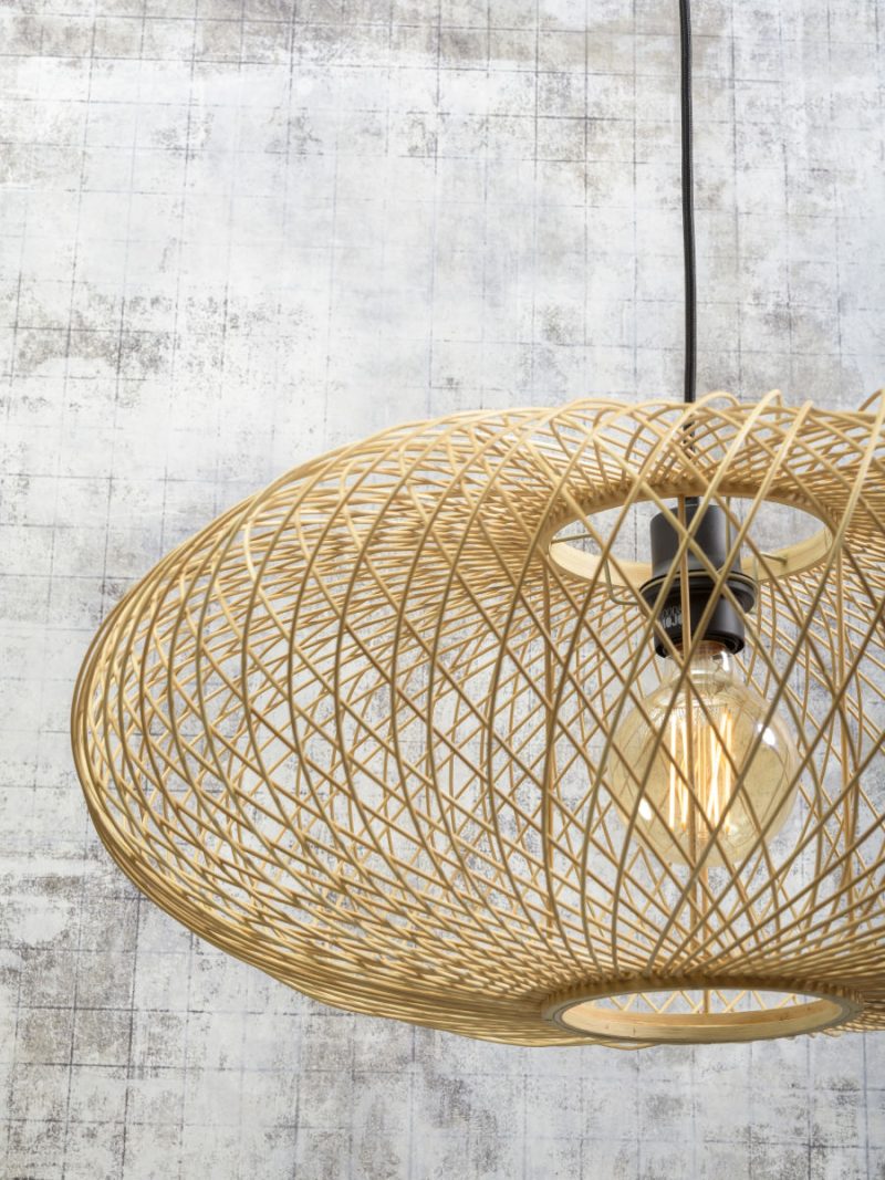 Bohemian bamboe naturel vloerlamp GOOD&MOJO Cango - Afbeelding 5