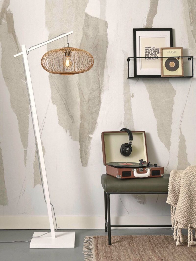 Bohemian bamboe vloerlamp naturel GOOD&MOJO Cango - Afbeelding 5