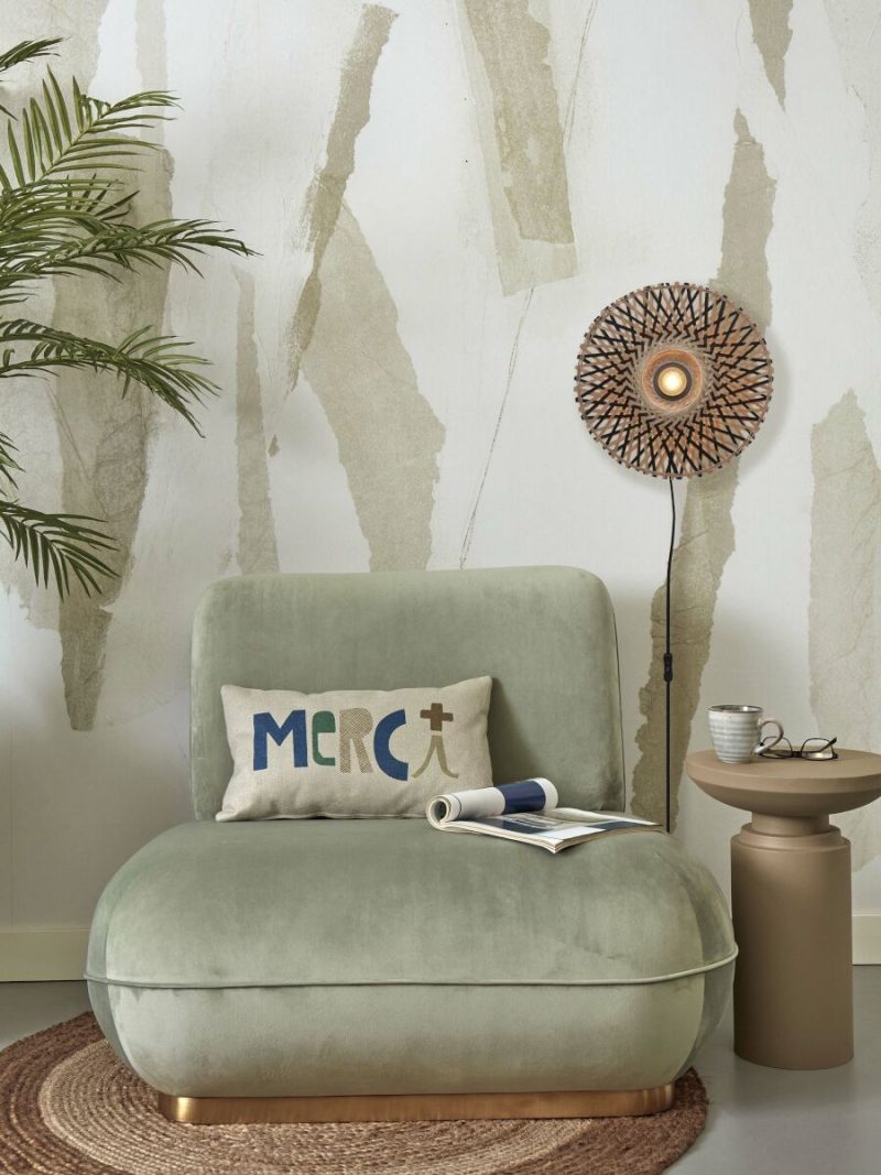Bohemian bamboe wandlamp naturel/zwart XS GOOD&MOJO Kalimantan - Afbeelding 9
