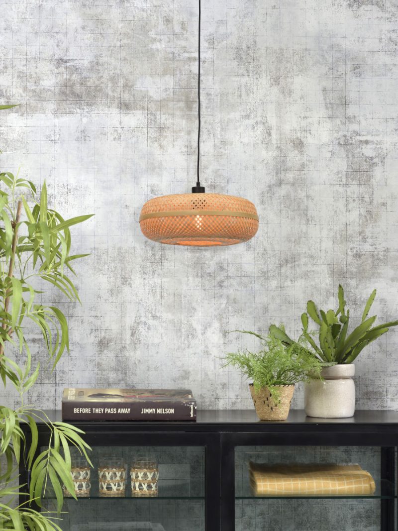 Bohemian naturel bamboe hanglamp GOOD&MOJO Palawan - Afbeelding 8