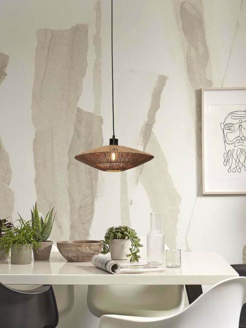 Bohemian rieten naturel hanglamp GOOD&MOJO Iguazu - Afbeelding 2