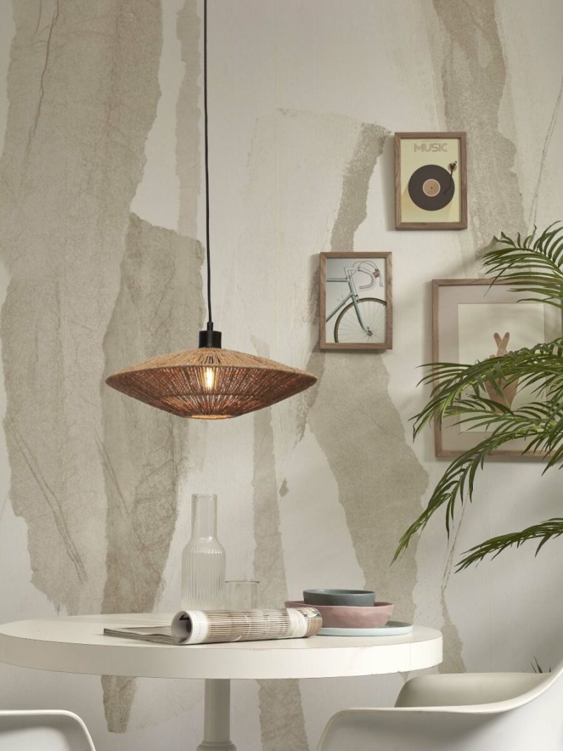 Bohemian rieten naturel hanglamp GOOD&MOJO Iguazu - Afbeelding 10