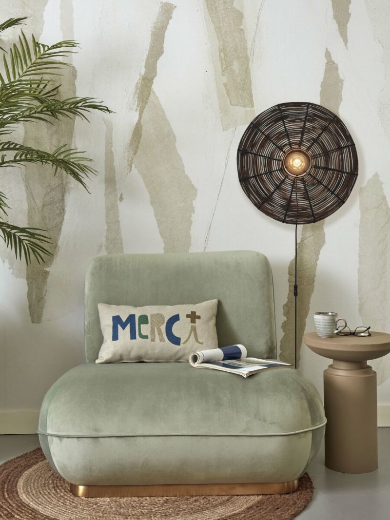 Bohemian zwart metalen-rotan wandlamp GOOD&MOJO Tanami - Afbeelding 5