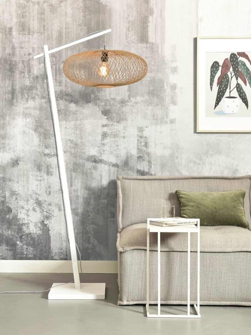 Bohemien naturel vloerlamp bamboe GOOD&MOJO Cango - Afbeelding 2