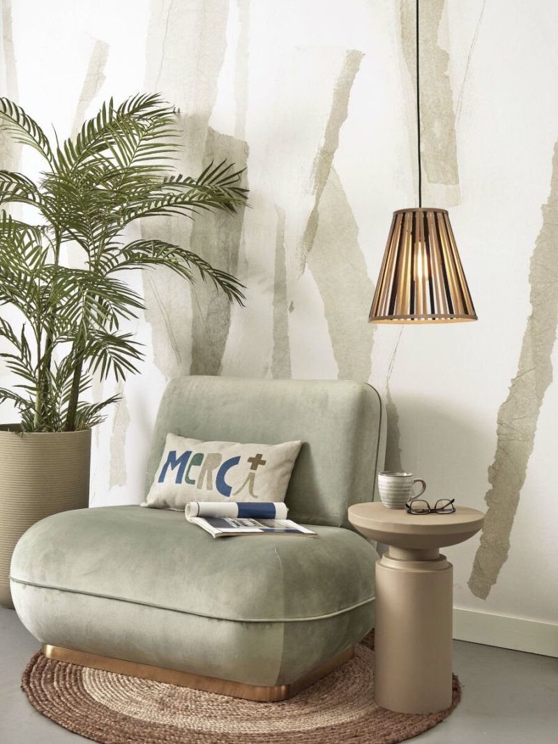 Conische hanglamp bamboe naturel/zwart GOOD&MOJO Merapi - Afbeelding 11