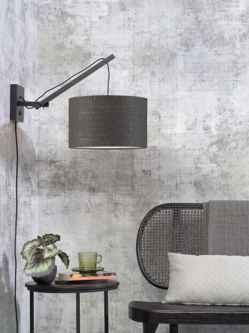 Donkergrijze wandlamp enkelgewricht GOOD&MOJO Andes - Afbeelding 5