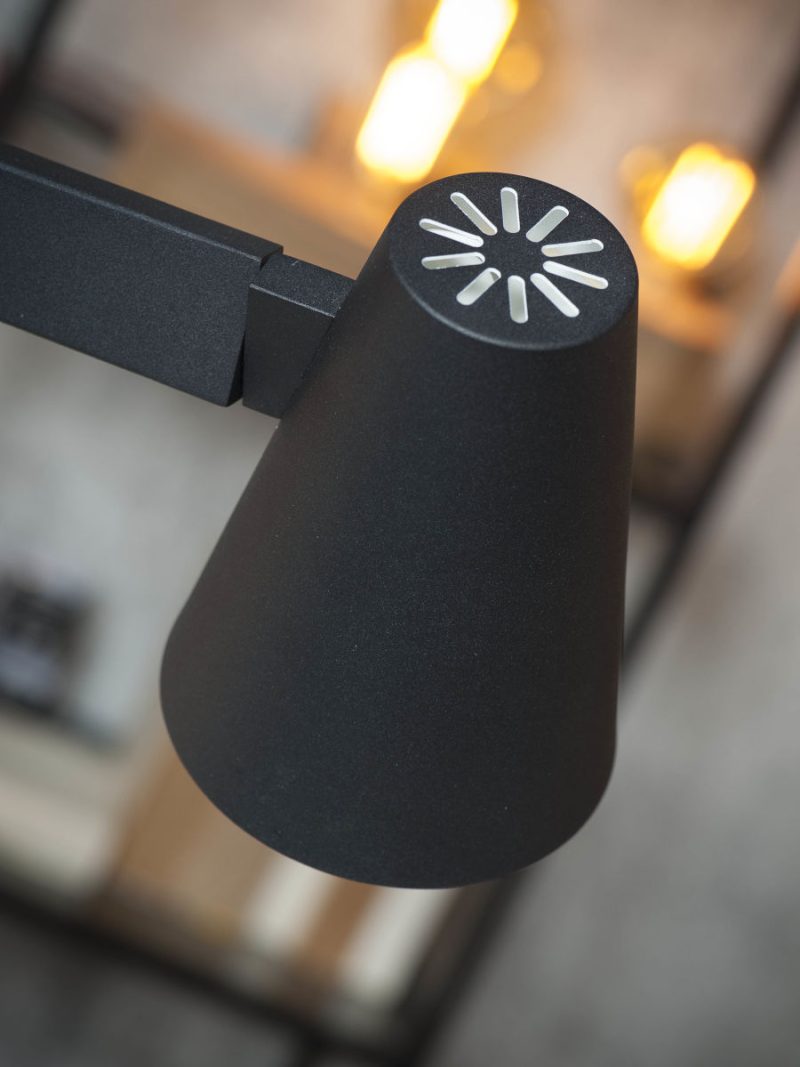 Draaibare conische wandlamp zwart It's About RoMi Biarritz - Afbeelding 4