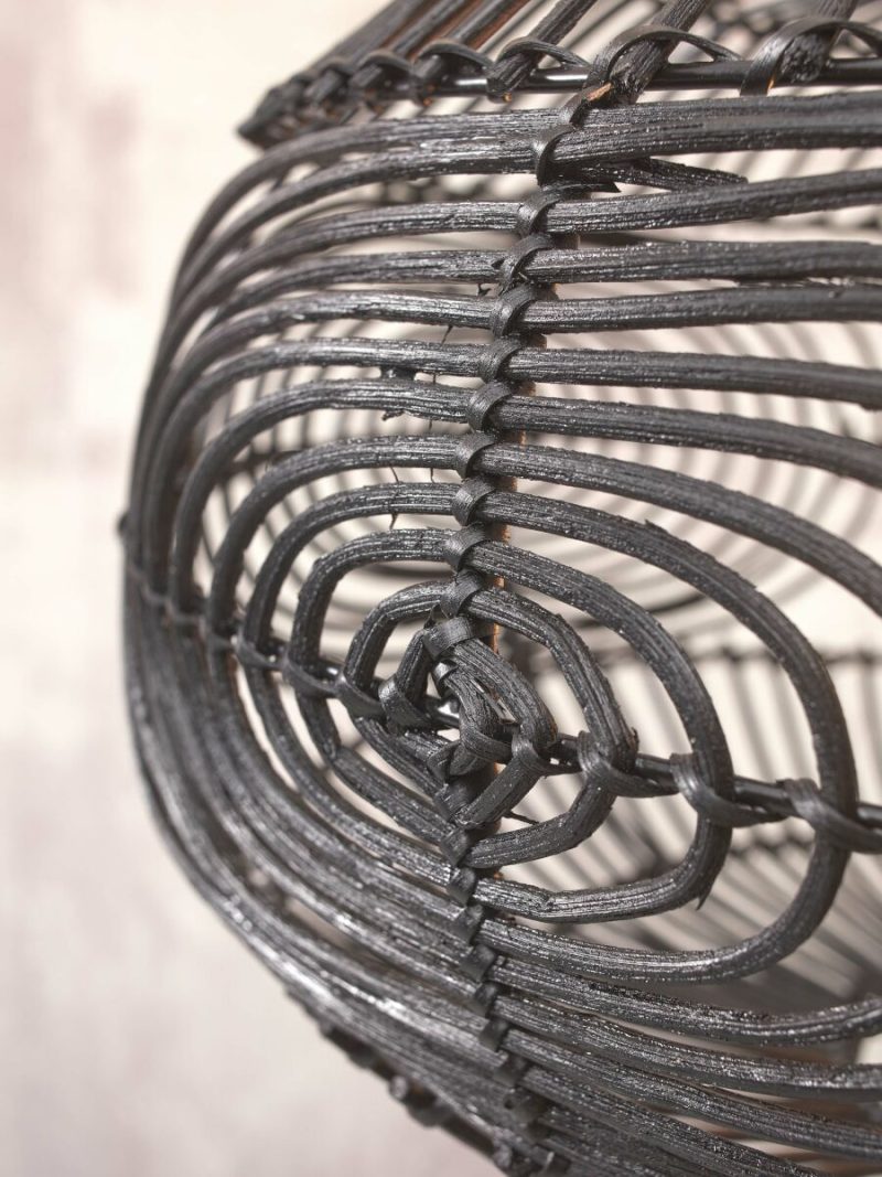 Geweven rotan hanglamp zwart GOOD&MOJO Madeira - Afbeelding 7
