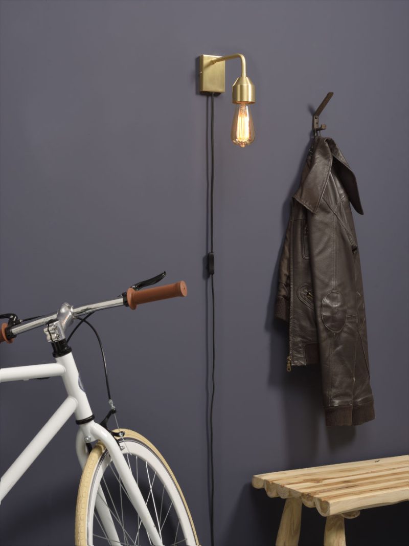 Goud metalen veelvormige wandlamp It's About RoMi Madrid - Afbeelding 9