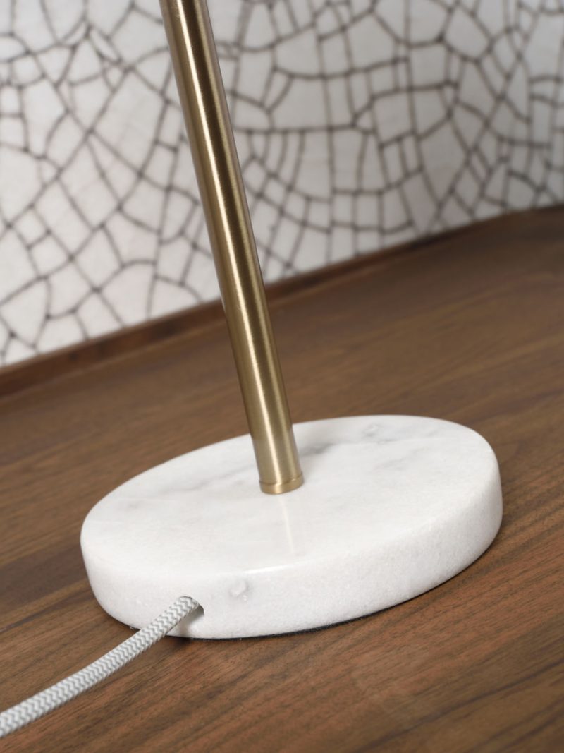 Gouden vintage tafellamp metaal It's About RoMi Toulouse - Afbeelding 7