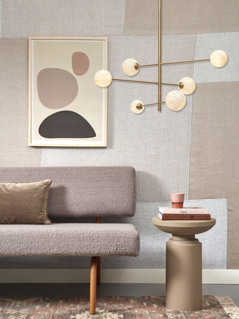 Goudkleurige hanglamp 6-dessinbol halters It's About RoMi Carrara - Afbeelding 9