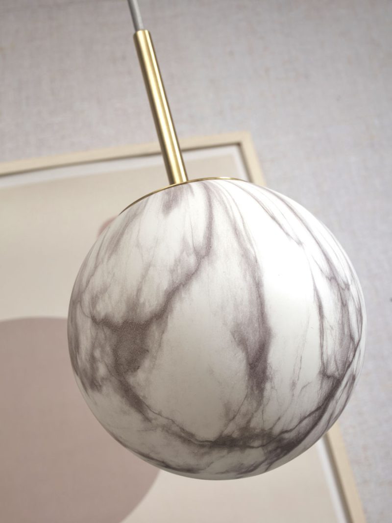 Goudkleurige hanglamp dessinbol groot It's About RoMi Carrara - Afbeelding 4