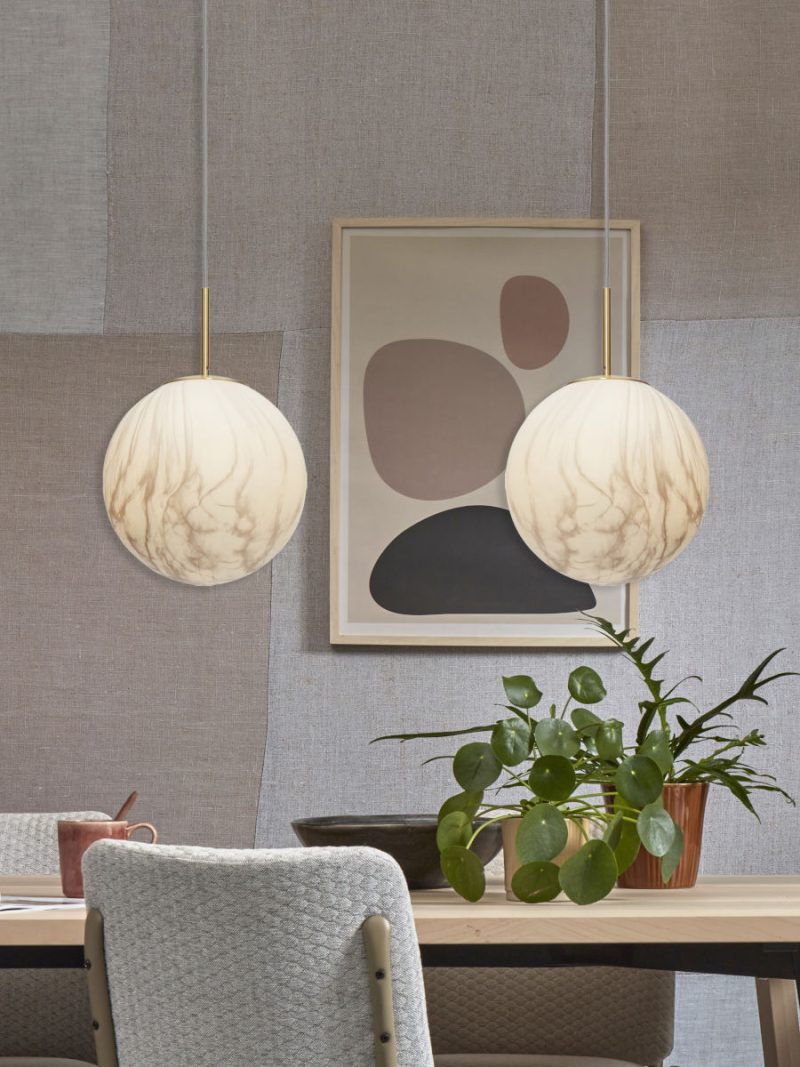 Goudkleurige hanglamp dessinbol groot It's About RoMi Carrara - Afbeelding 5
