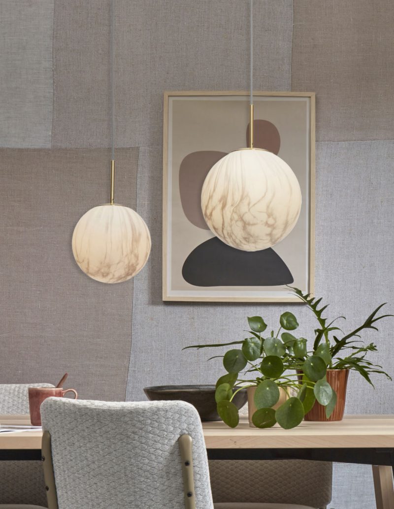 Goudkleurige hanglamp dessinbol groot It's About RoMi Carrara - Afbeelding 7