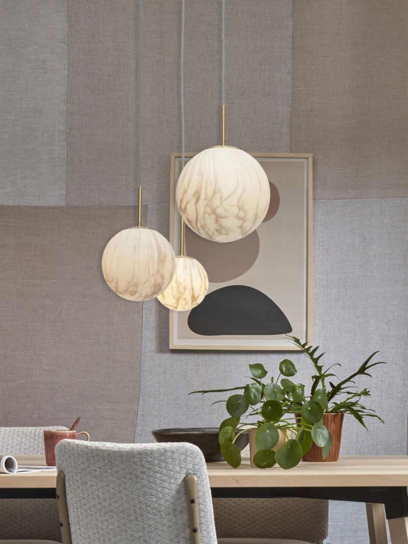 Goudkleurige hanglamp dessinbol groot It's About RoMi Carrara - Afbeelding 8