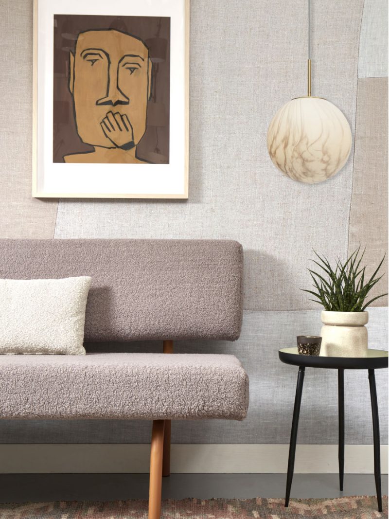 Goudkleurige hanglamp dessinbol groot It's About RoMi Carrara - Afbeelding 9