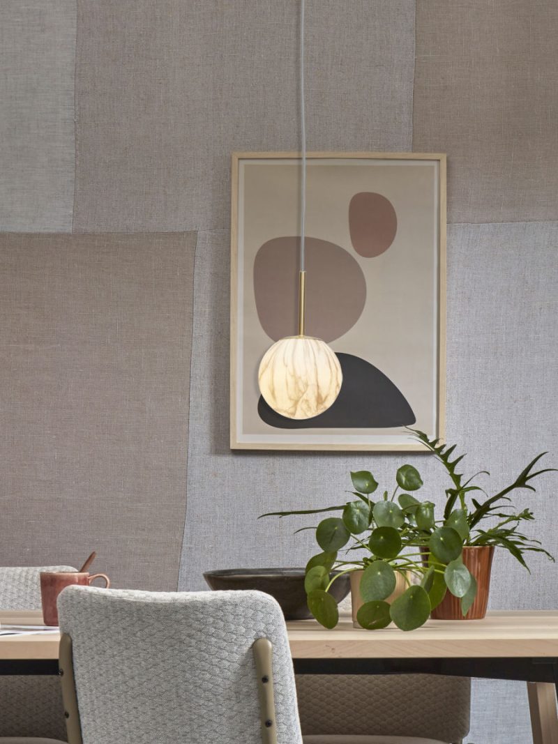Goudkleurige hanglamp dessinbol klein It's About RoMi Carrara - Afbeelding 2