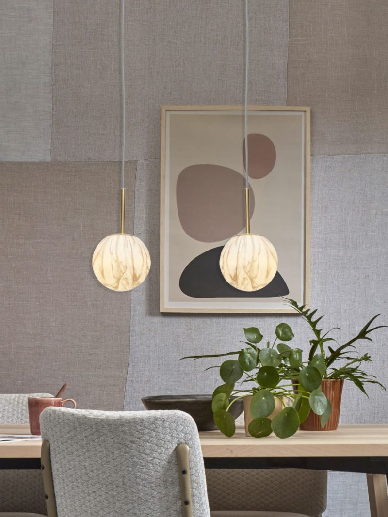 Goudkleurige hanglamp dessinbol klein It's About RoMi Carrara - Afbeelding 5