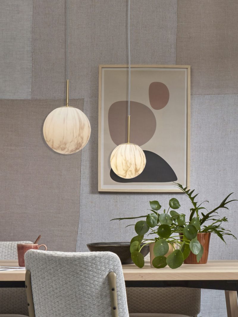 Goudkleurige hanglamp dessinbol klein It's About RoMi Carrara - Afbeelding 7