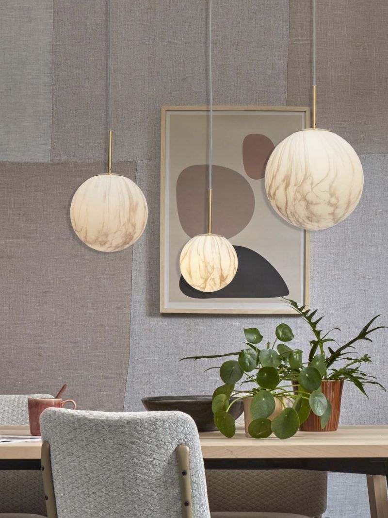Goudkleurige hanglamp dessinbol klein It's About RoMi Carrara - Afbeelding 8