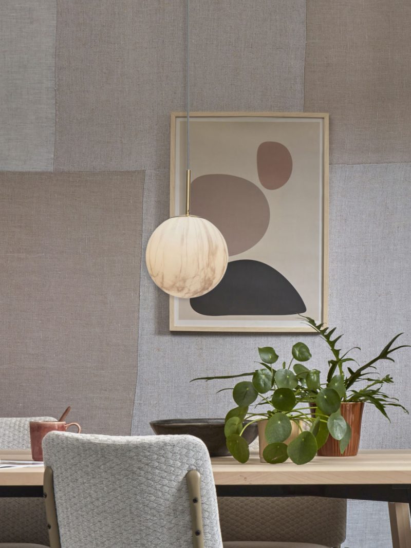 Goudkleurige hanglamp dessinbol middelgroot It's About RoMi Carrara - Afbeelding 2
