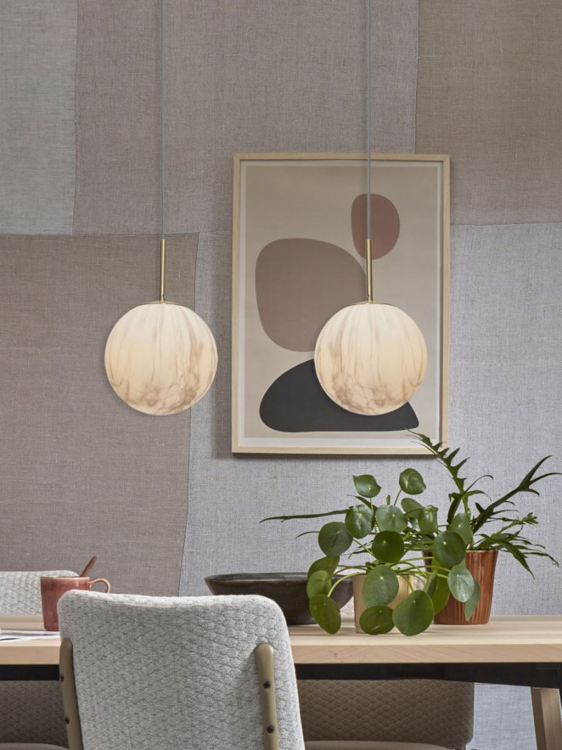 Goudkleurige hanglamp dessinbol middelgroot It's About RoMi Carrara - Afbeelding 5