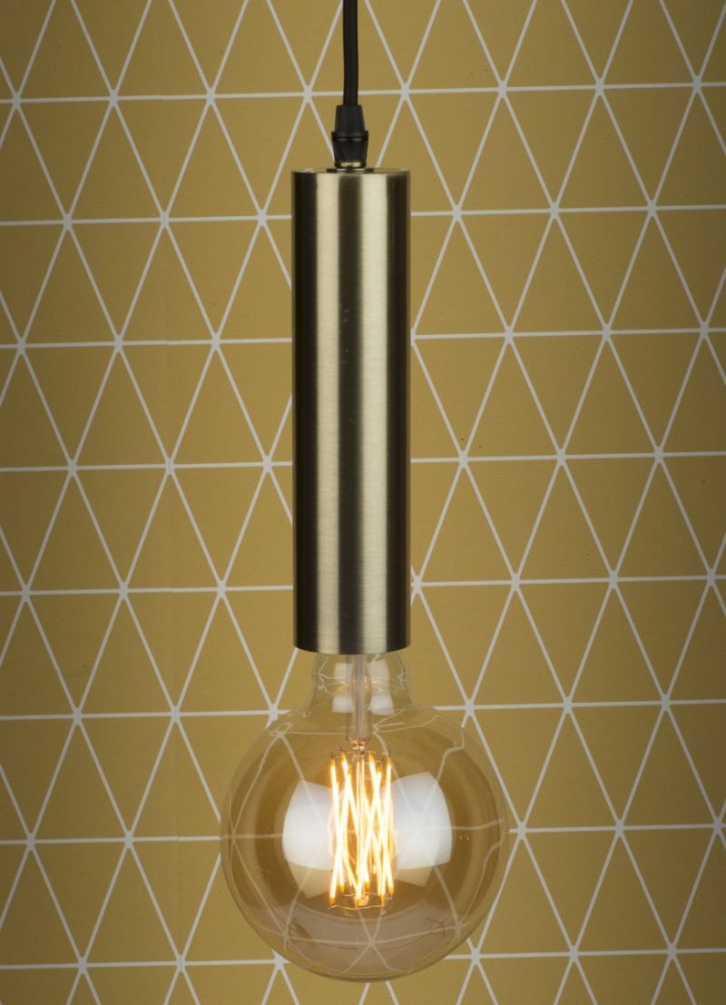 Goudkleurige open hanglamp groot It's About RoMi Cannes - Afbeelding 4