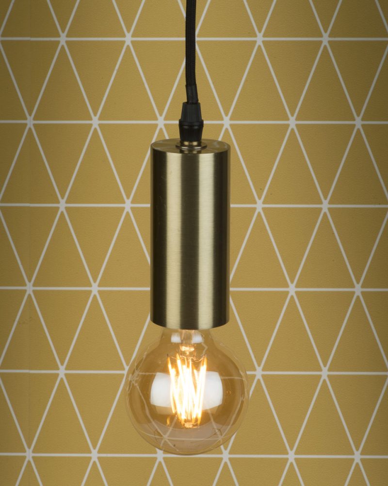 Goudkleurige open hanglamp klein It's About RoMi Cannes - Afbeelding 4