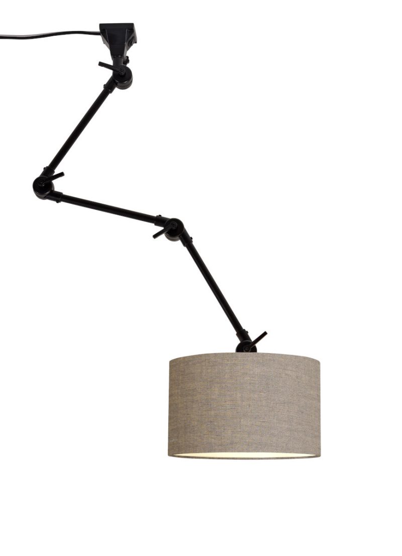 Grijze retro wandlamp metaal It's About RoMi Amsterdam - Afbeelding 8