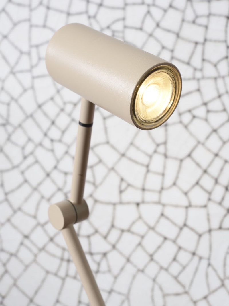 Grijze vloerlamp retro metaal It's About RoMi Montreux - Afbeelding 3