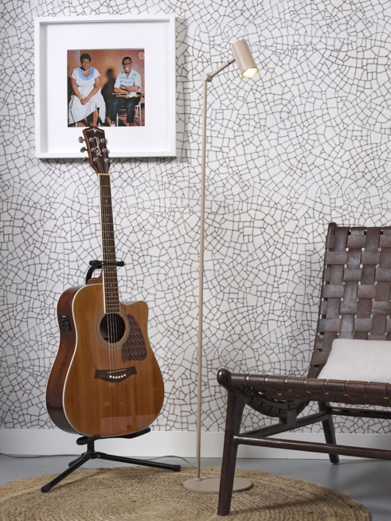 Grijze vloerlamp retro metaal It's About RoMi Montreux - Afbeelding 8