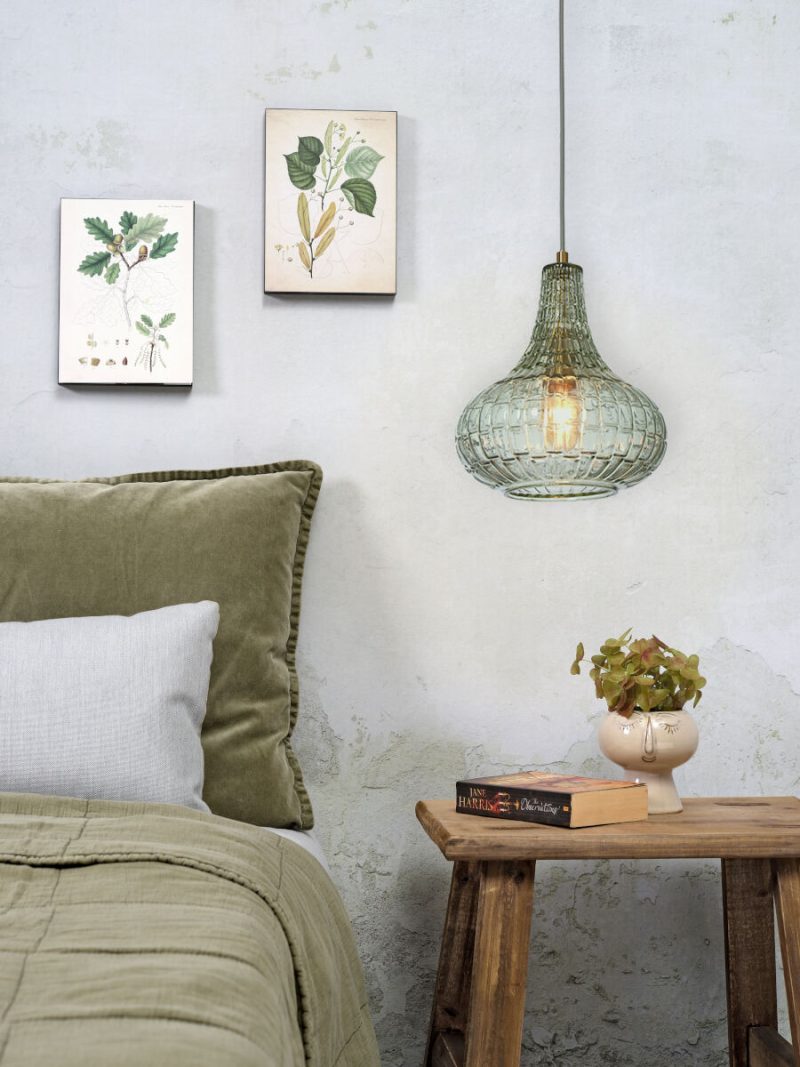 Groene klassieke glazen hanglamp It's About RoMi Venice - Afbeelding 11