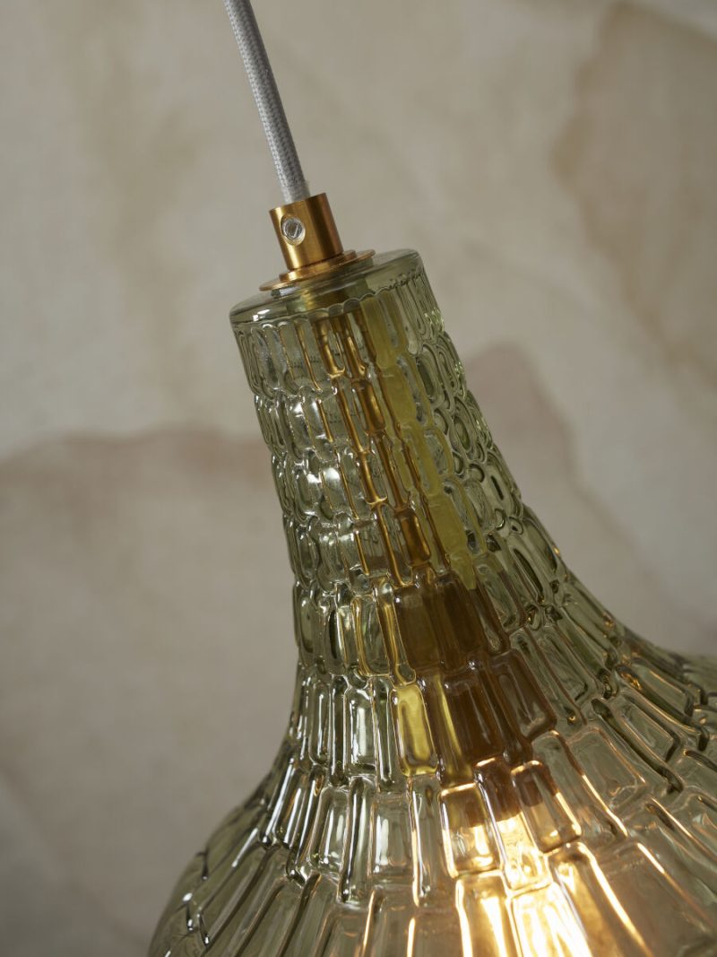 Groene klassieke glazen hanglamp It's About RoMi Venice - Afbeelding 6