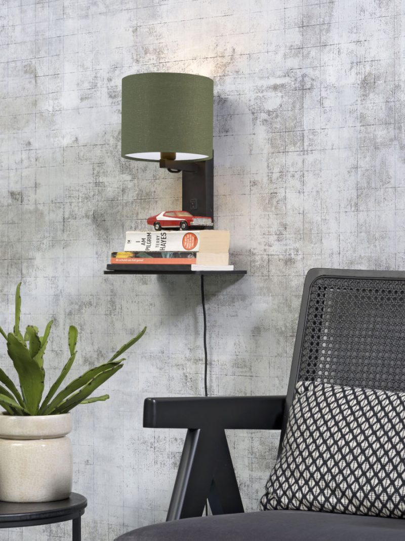 Groene plateau wandlamp GOOD&MOJO Andes - Afbeelding 2
