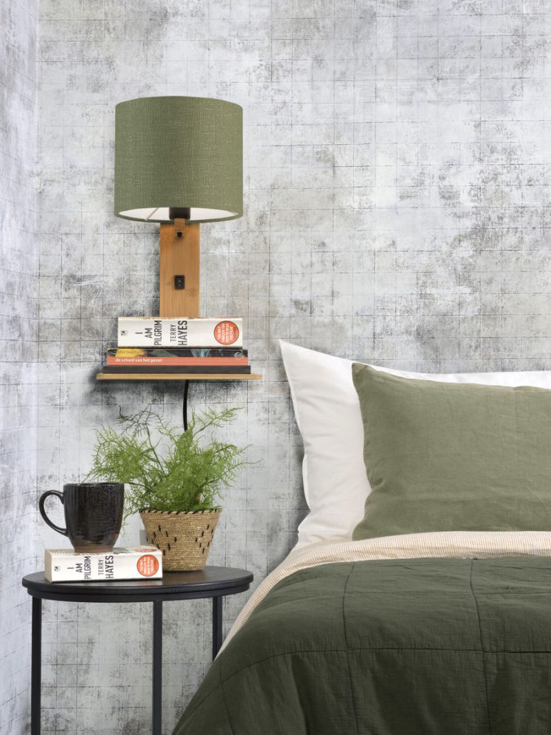 Groene plateau wandlamp naturel GOOD&MOJO Andes - Afbeelding 7
