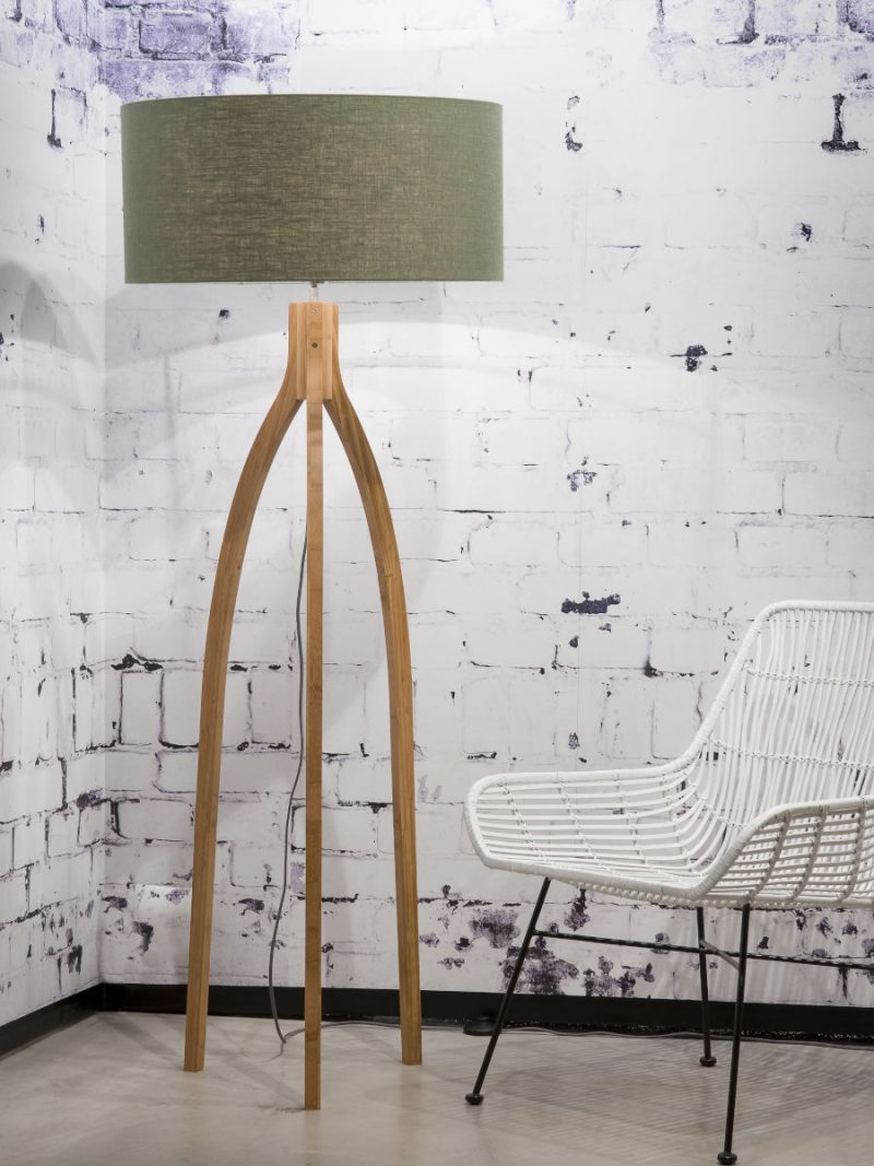 Groene vloerlamp kruk klein GOOD&MOJO Annapurna - Afbeelding 5